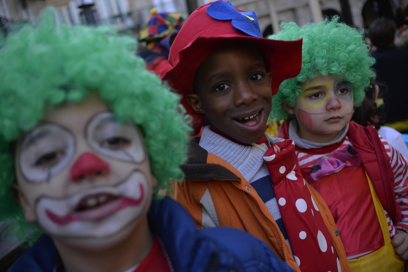 Los niños se apoderan del Carnaval en Bilbao