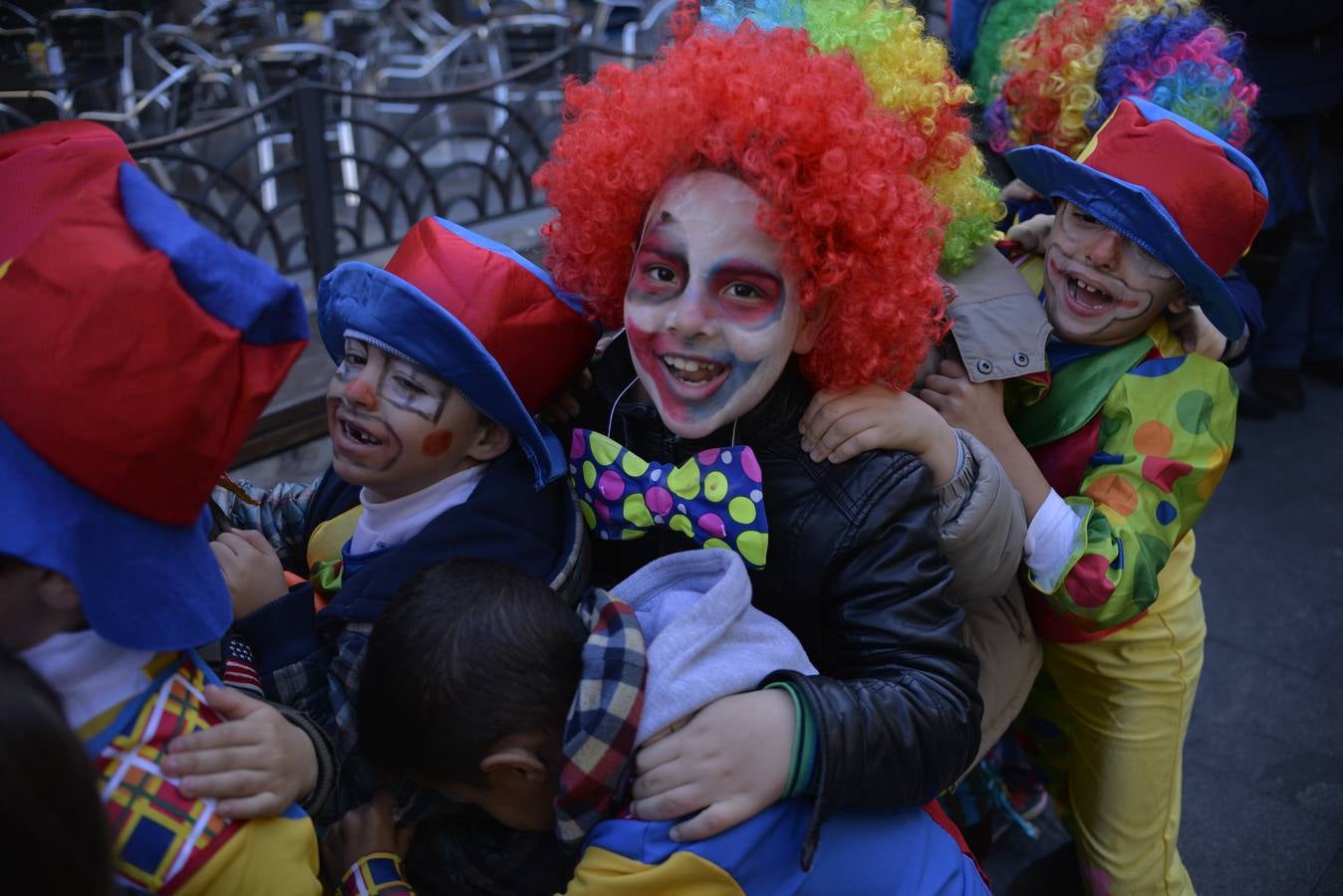 Los niños se apoderan del Carnaval en Bilbao