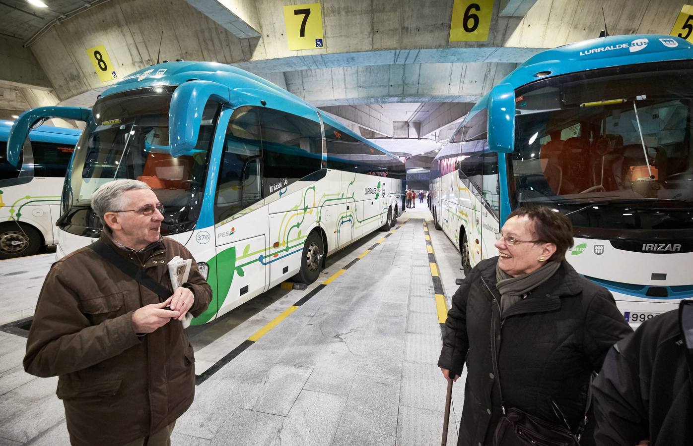 San Sebastián estrena la estación de autobuses de Atotxa