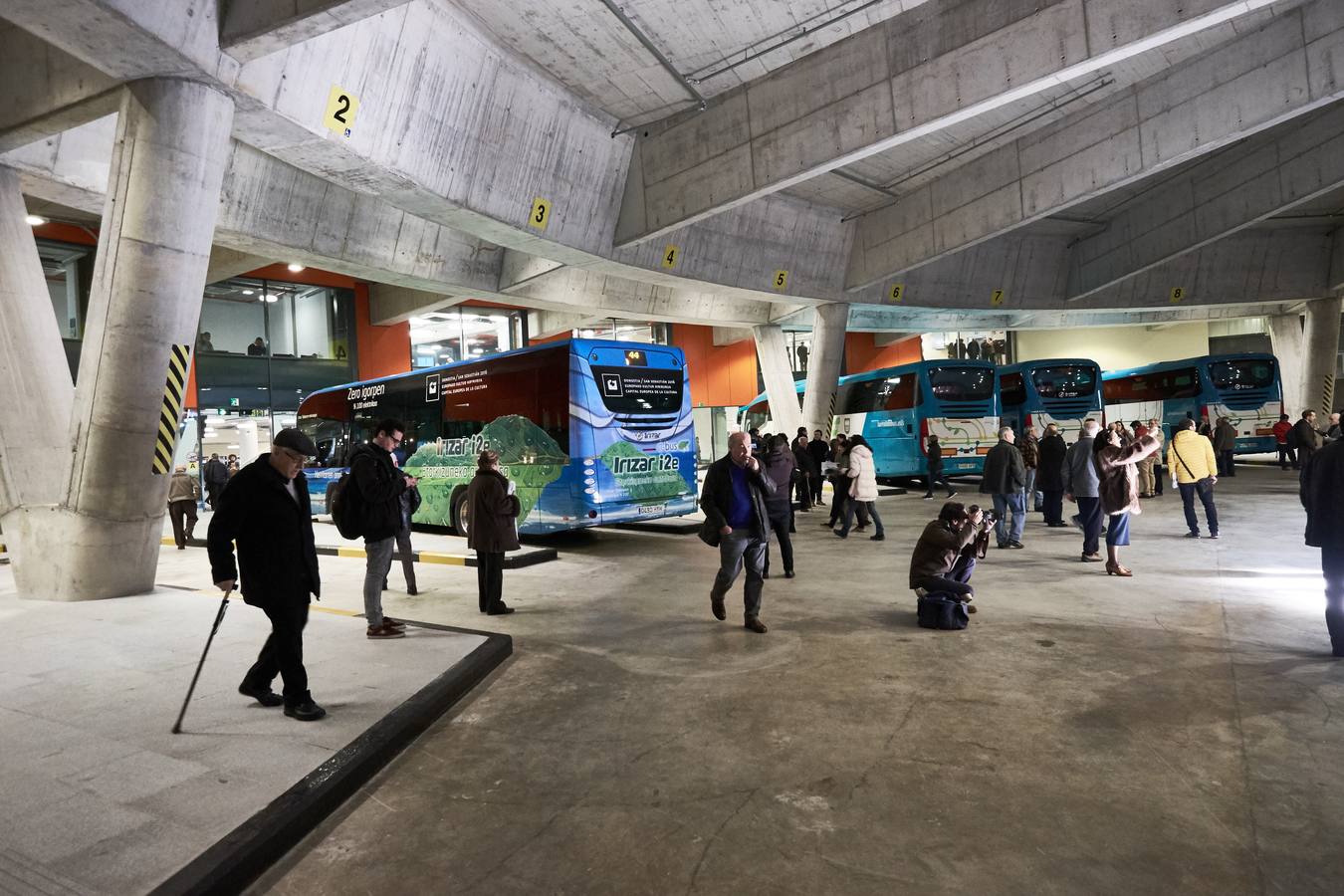 San Sebastián estrena la estación de autobuses de Atotxa