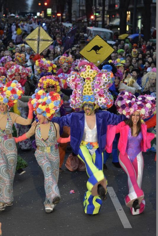 El Carnaval se adueña de la Gran Vía