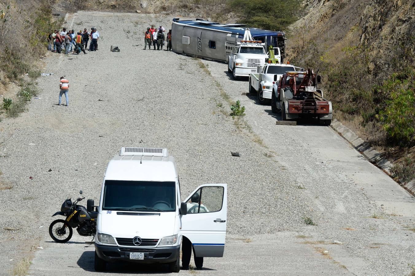 Así quedó el autobús del Huracán tras el brutal accidente