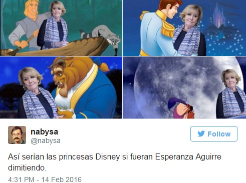 Los mejores memes de la dimisión de Esperanza Aguirre