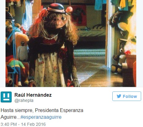 Los mejores memes de la dimisión de Esperanza Aguirre