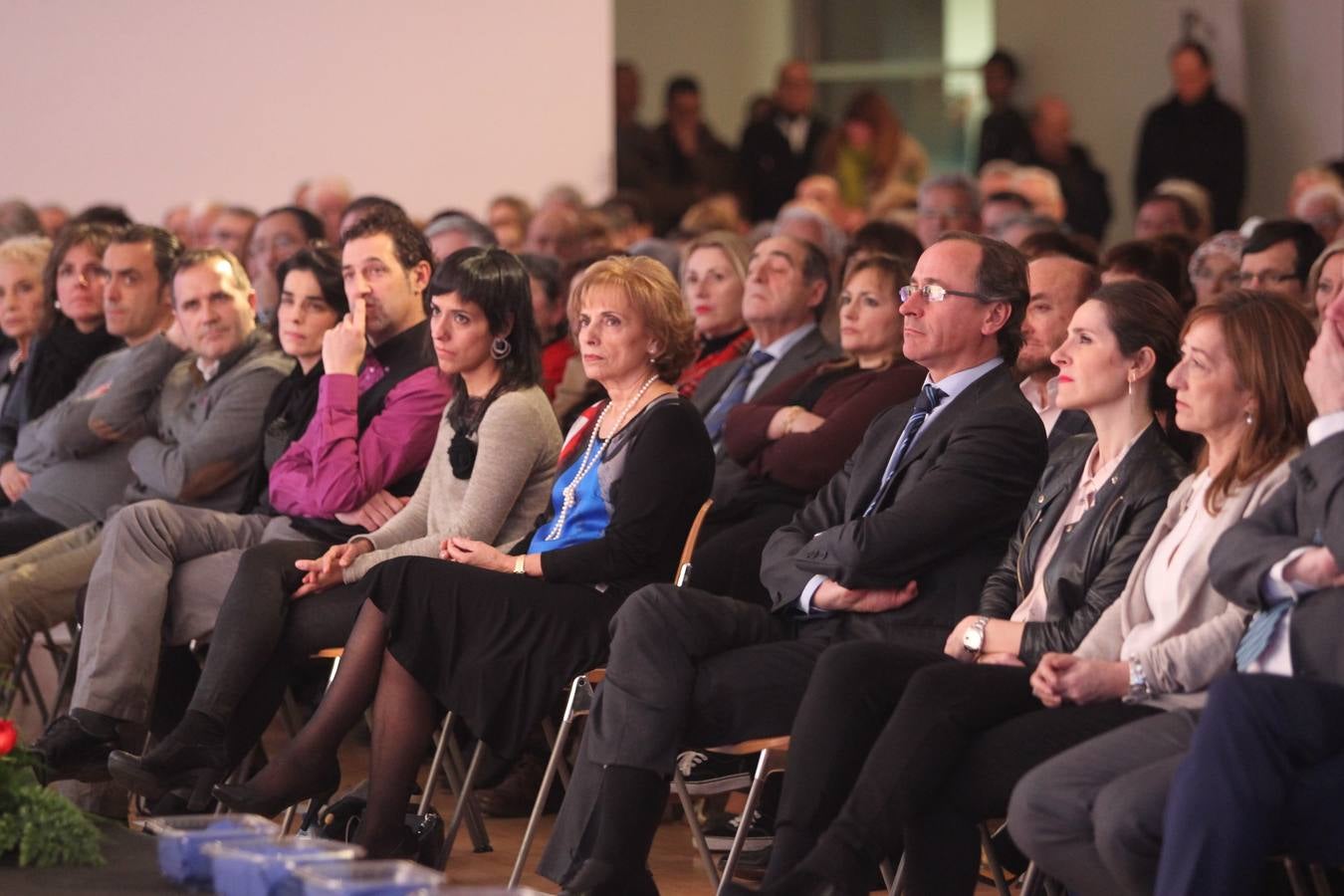 Acto en memoria de Fernando Buesa y de Jorge Díez, asesinados por ETA en Vitoria