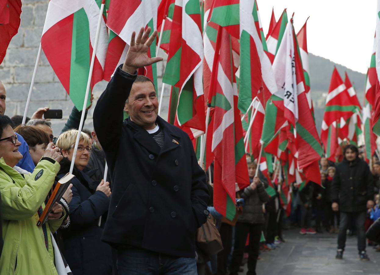 Homenaje a Otegi en Elgoibar