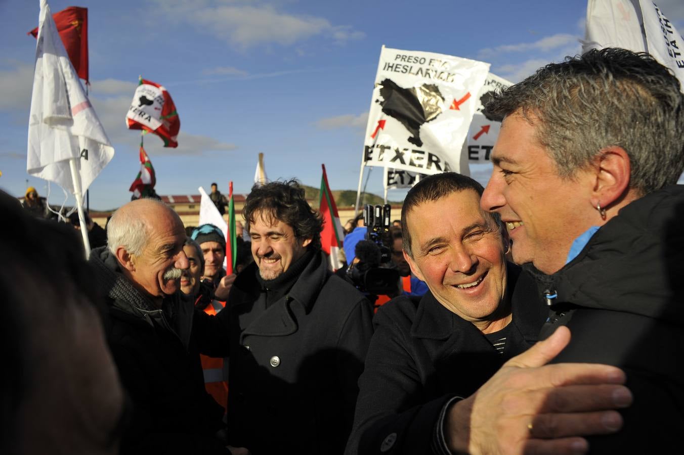 Arnaldo Otegi sale de prisión