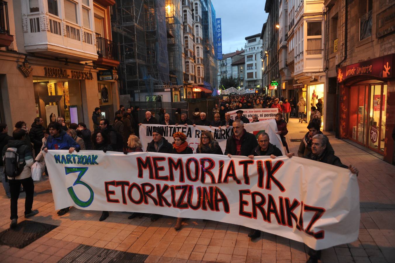 Manifestación del 3 de marzo en Vitoria