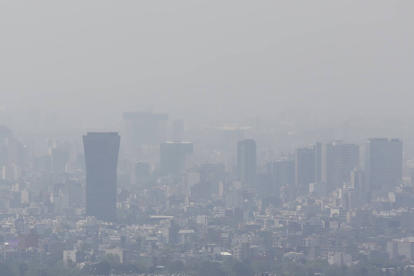 México se ahoga en medio del humo