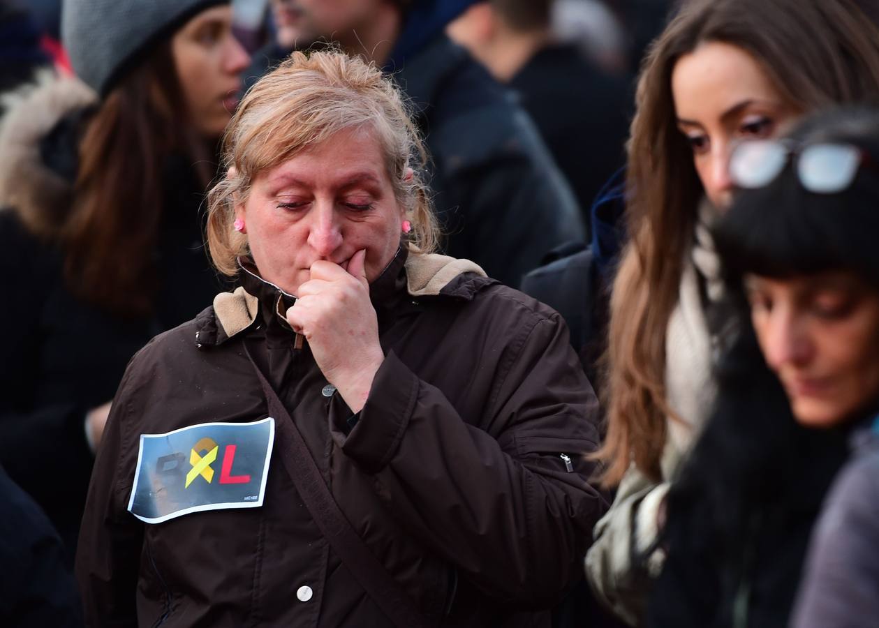 Actos en Bruselas en repulsa por los atentados