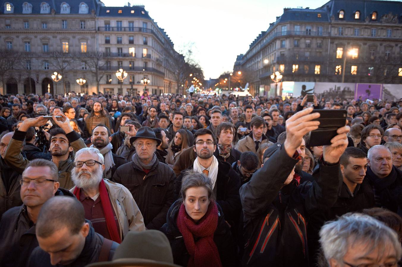 Actos en Bruselas en repulsa por los atentados