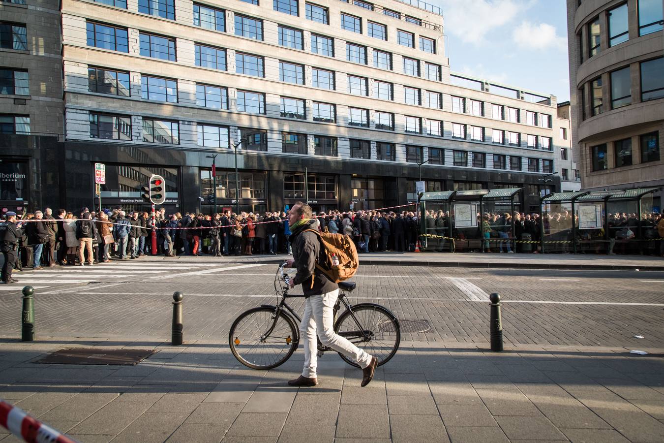 Actos en Bruselas en repulsa por los atentados