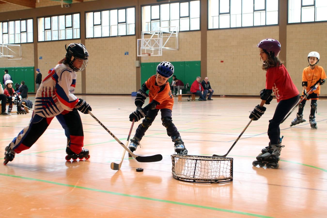 Hockey línea escolar