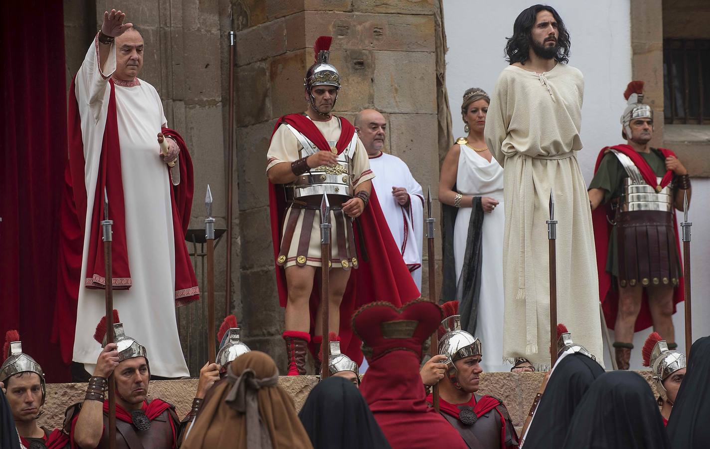 El Vía Crucis viviente en Balmaseda