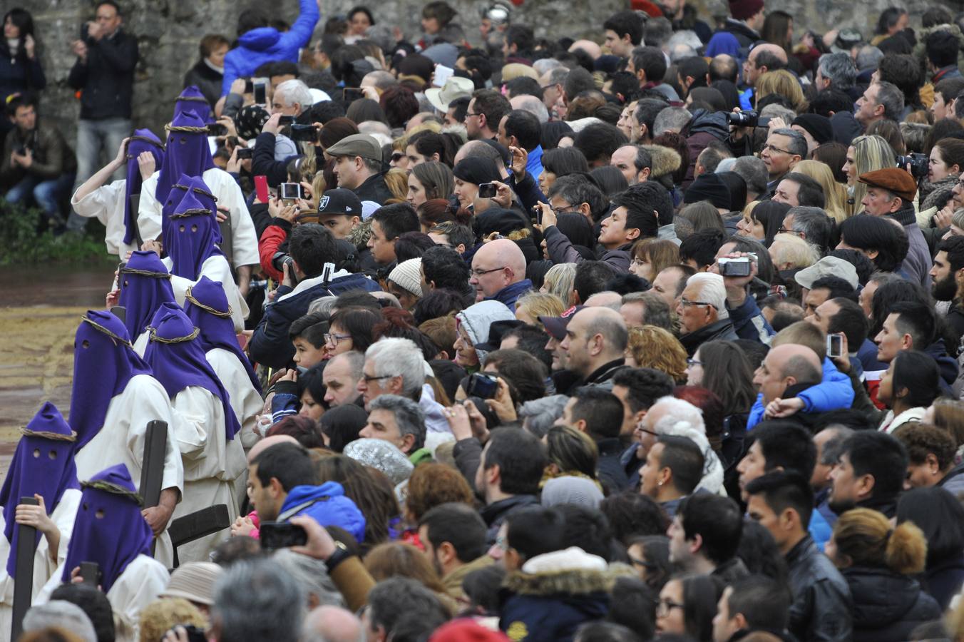 El Vía Crucis viviente en Balmaseda