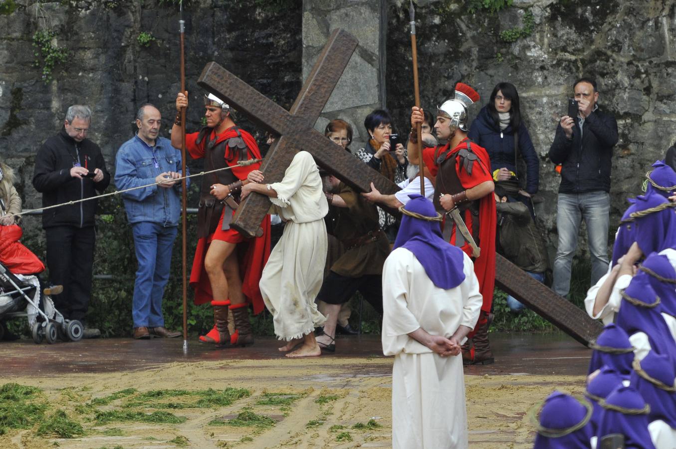 El Vía Crucis viviente en Balmaseda