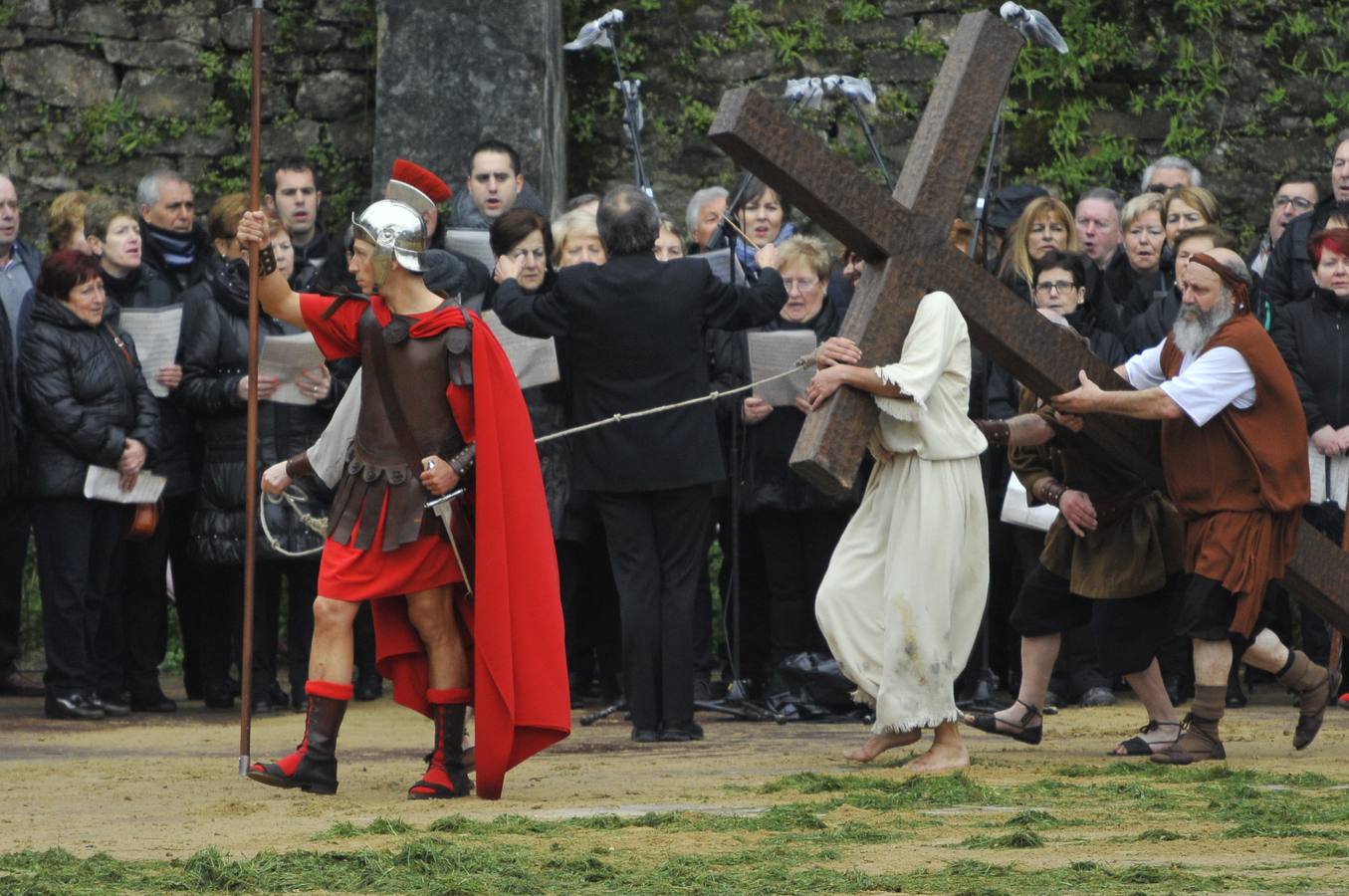 El Vía Crucis viviente en Balmaseda