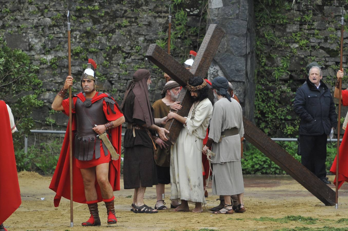 El Vía Crucis viviente en Balmaseda