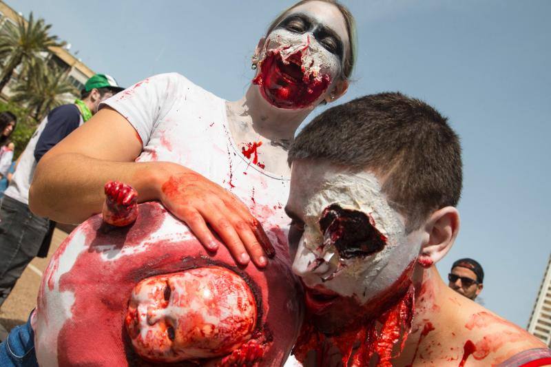 El Carnaval judío se viste de color