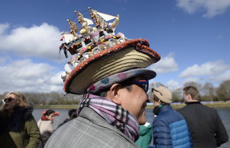 Tradicional regata entre Oxford y Cambridge