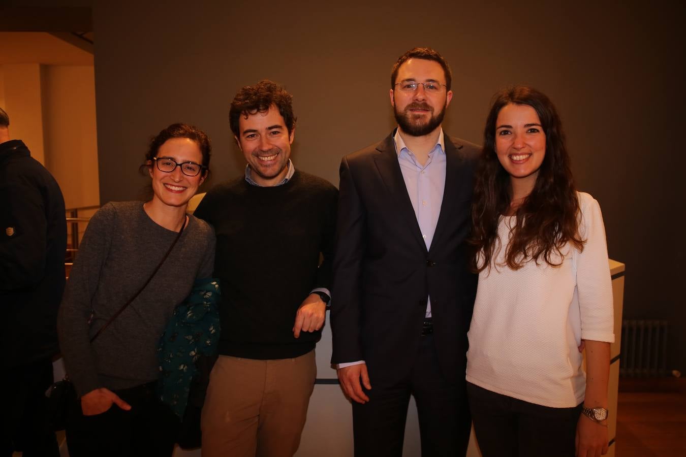 María Villaverde, Ignacio Lumbreras, Tim Janz y Begoña Lumbreras.