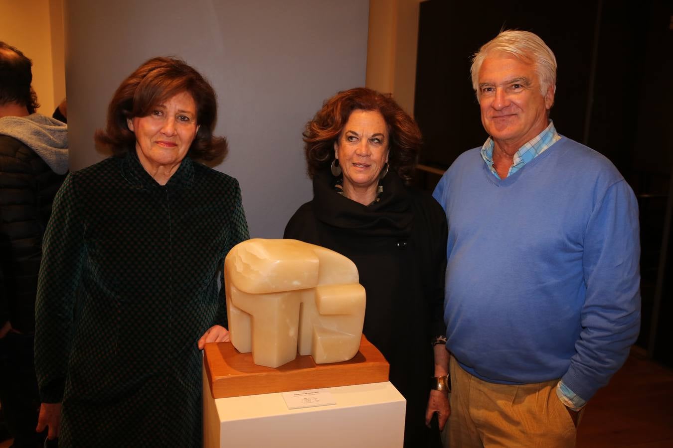 Teresa Querejazu, Alicia Garmendia y José Javier Arteche.