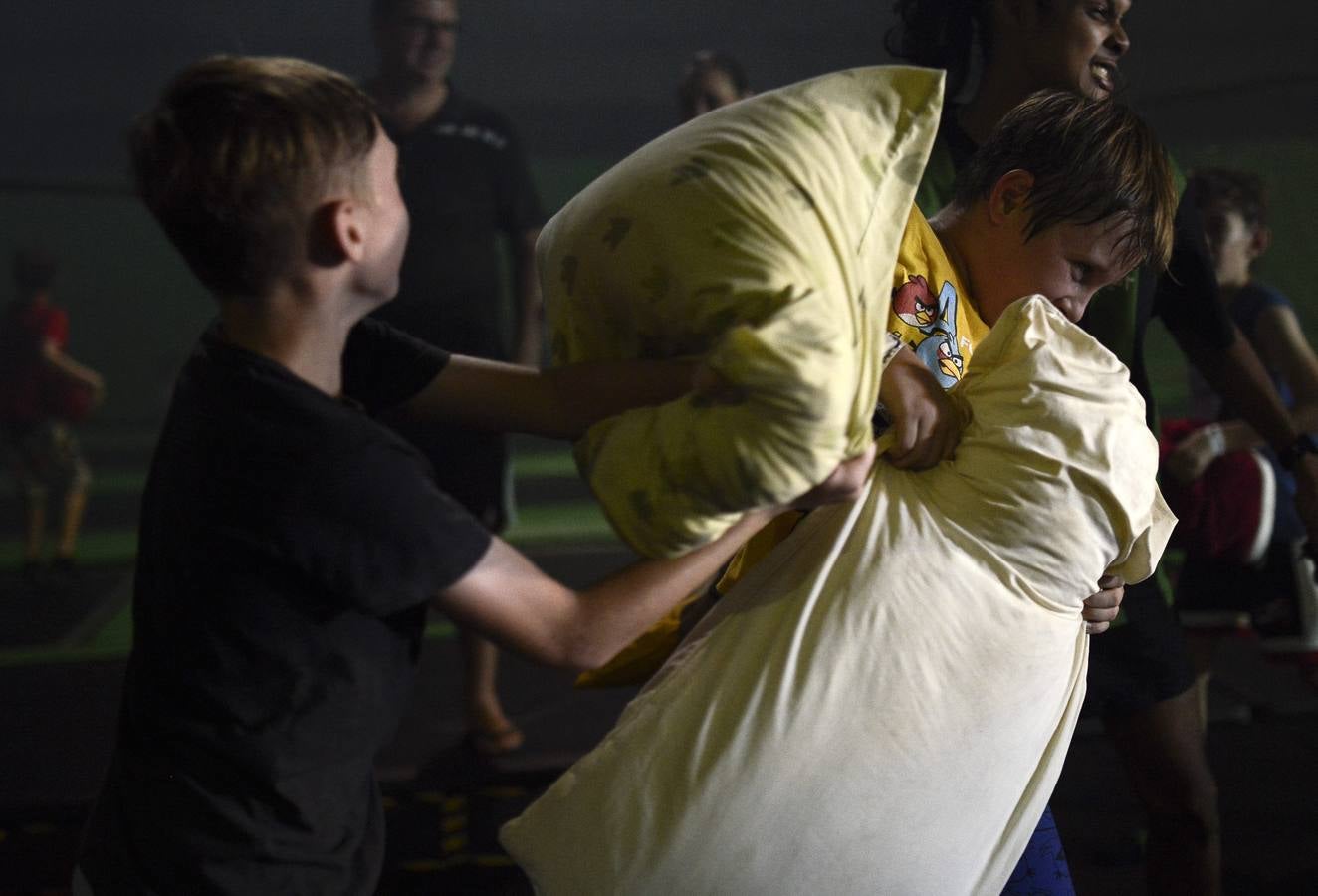 Guerra de almohadas a escala mundial