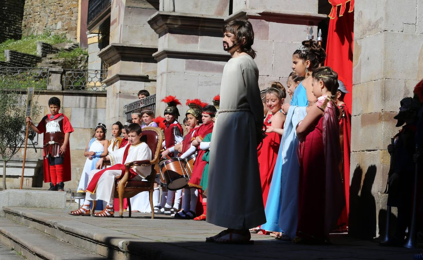 Vía Crucis Txiki en Balmaseda