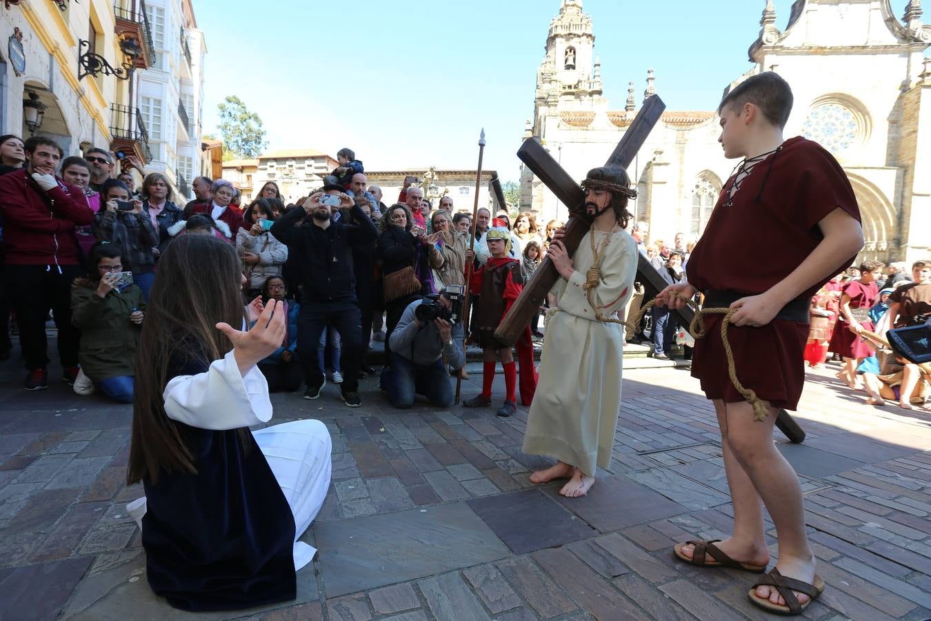 Vía Crucis Txiki en Balmaseda