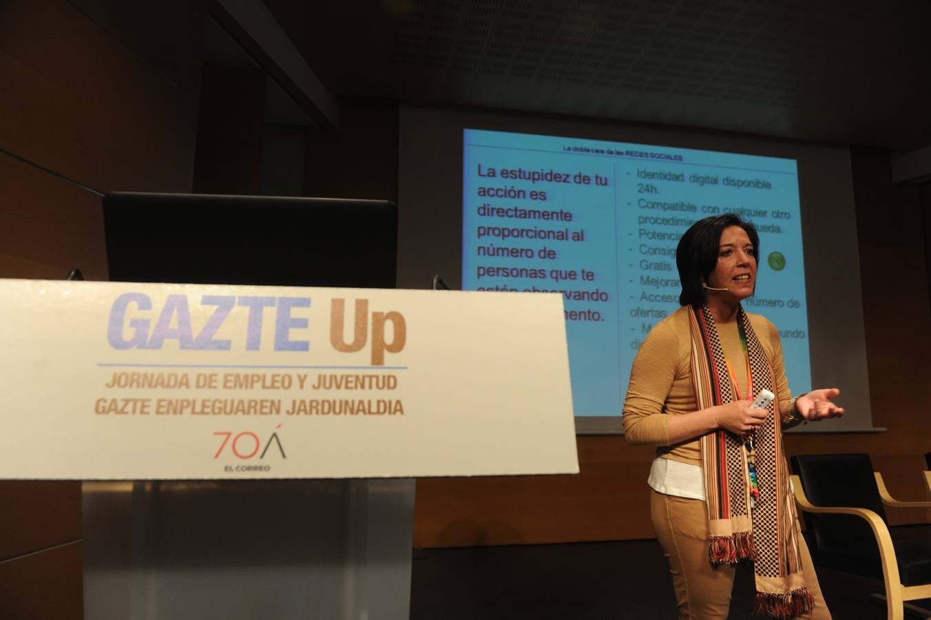 Gazte Up, el foro de empleo juvenil de Vitoria