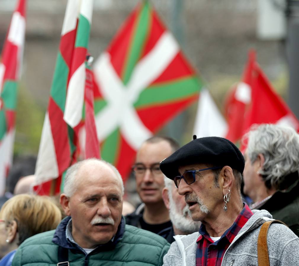 Manifestación en favor de los presos de ETA en Bilbao