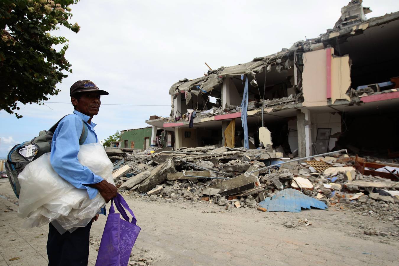 Ecuador, ante el peor terremoto desde 1979