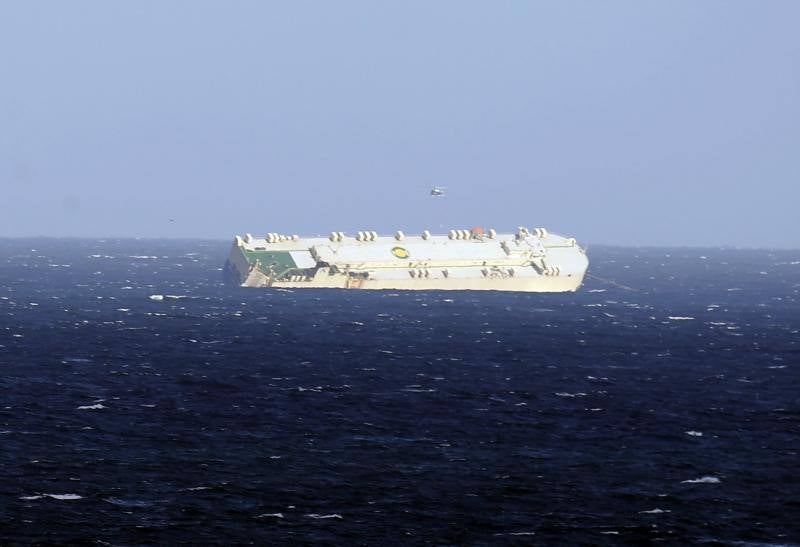 Primeras imágenes del interior del carguero &#039;Modern Express&#039;