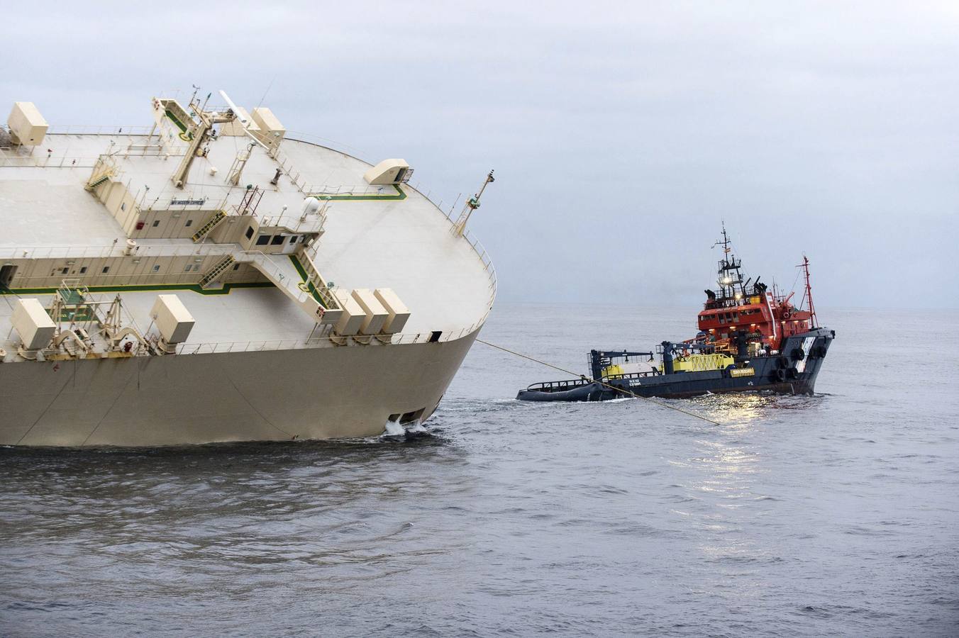 Primeras imágenes del interior del carguero &#039;Modern Express&#039;