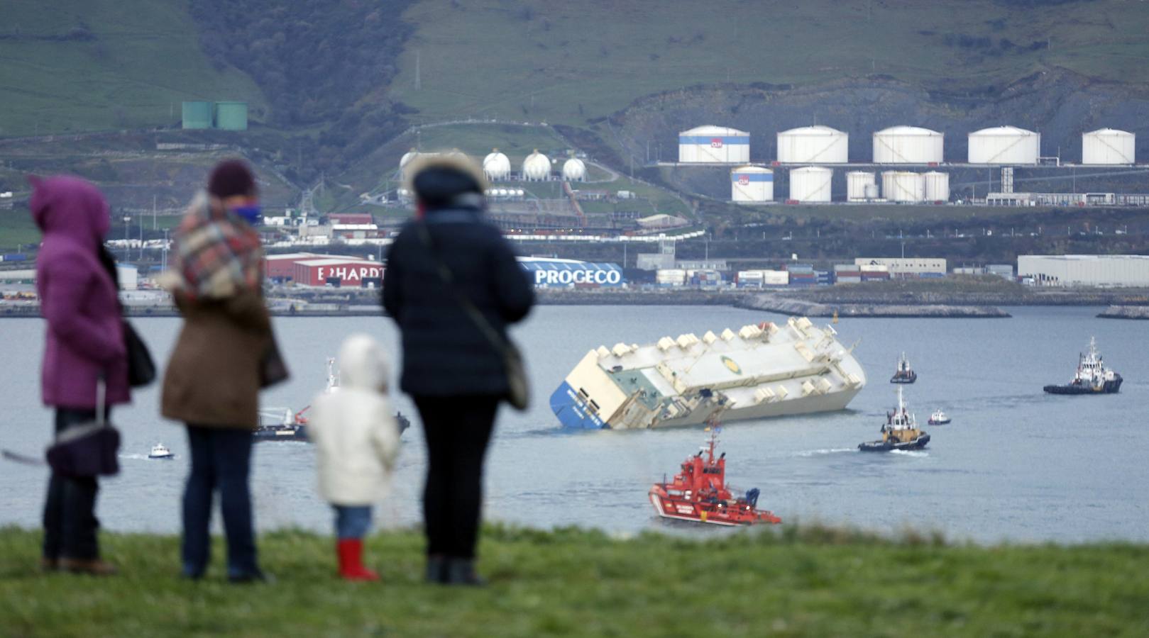 Primeras imágenes del interior del carguero &#039;Modern Express&#039;
