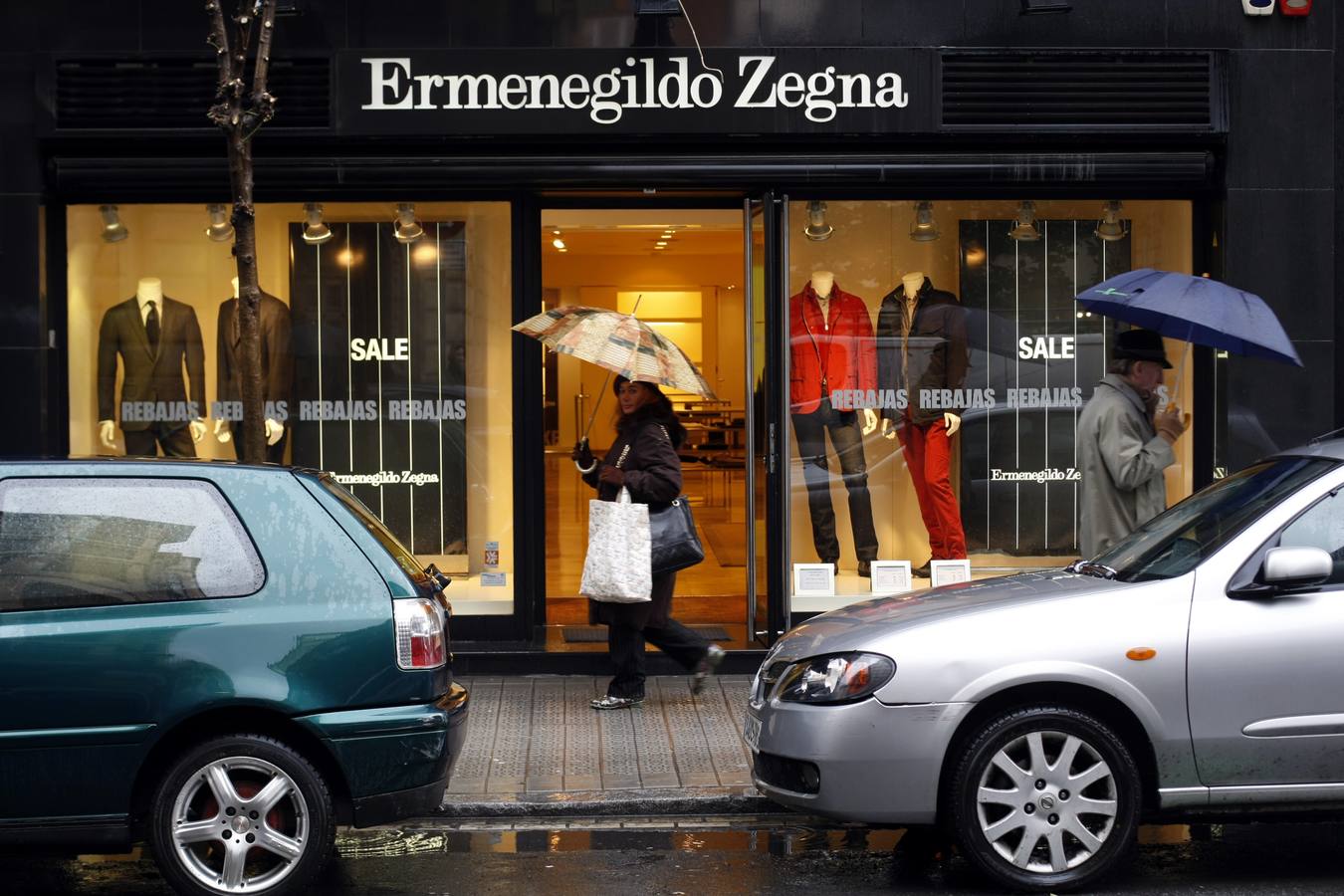 Ermenegildo Zegna tuvo una tienda en la calle Marqués del Puerto hasta 2009.. 
