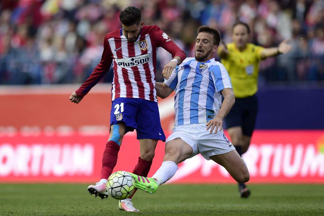 El Atlético - Málaga en imágenes