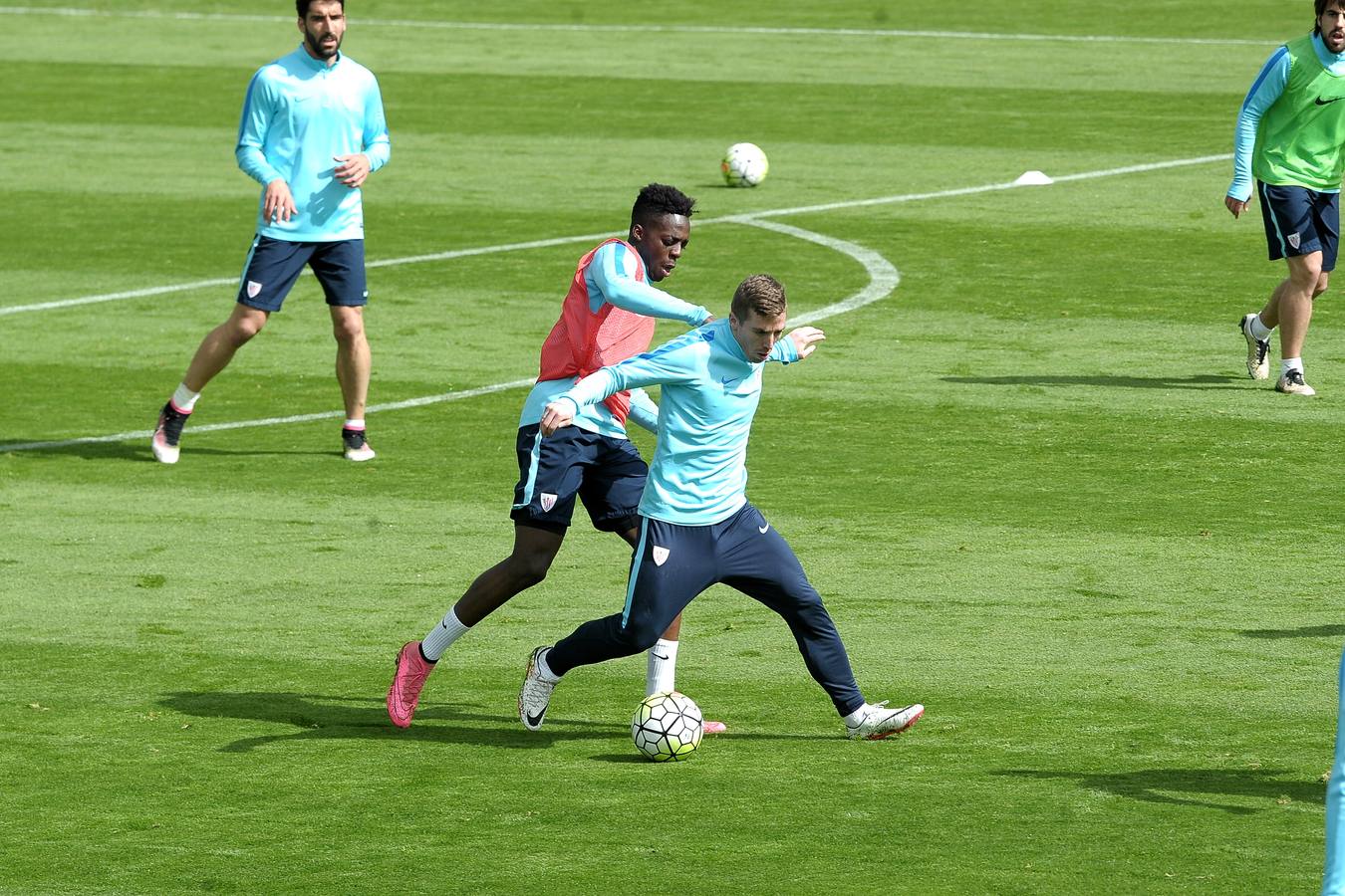 El Athletic ya prepara el partido ante el Celta de Vigo