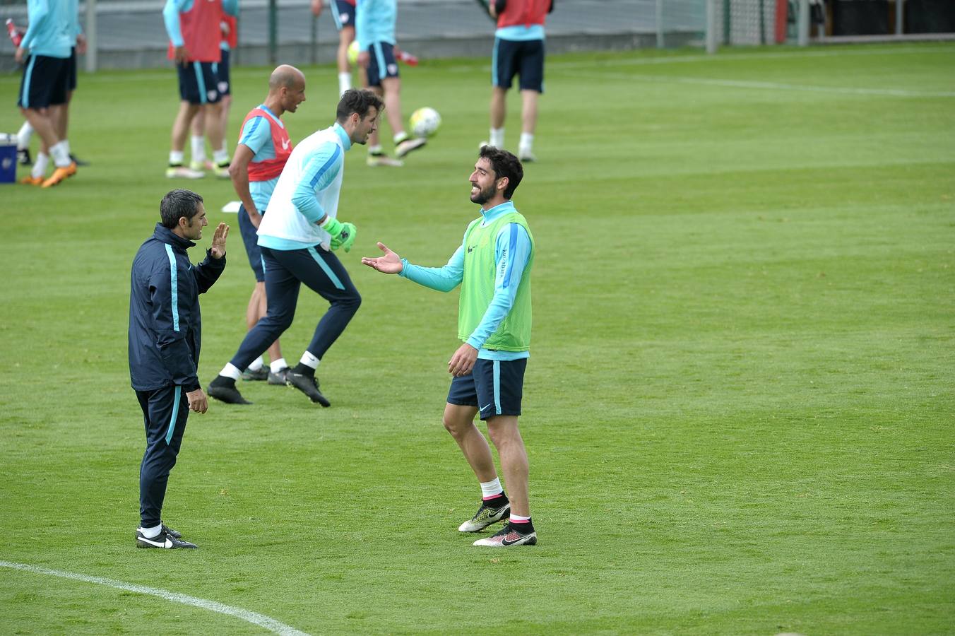 El Athletic ya prepara el partido ante el Celta de Vigo