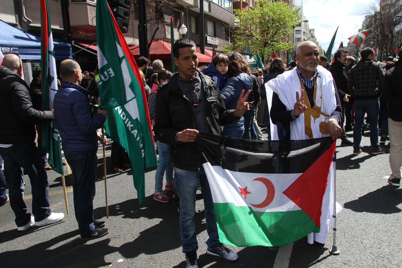 Los sindicatos vascos salen a la calle el 1 de mayo