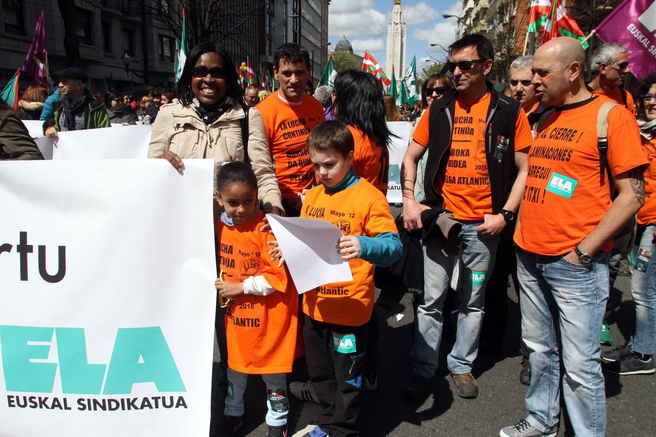 Los sindicatos vascos salen a la calle el 1 de mayo