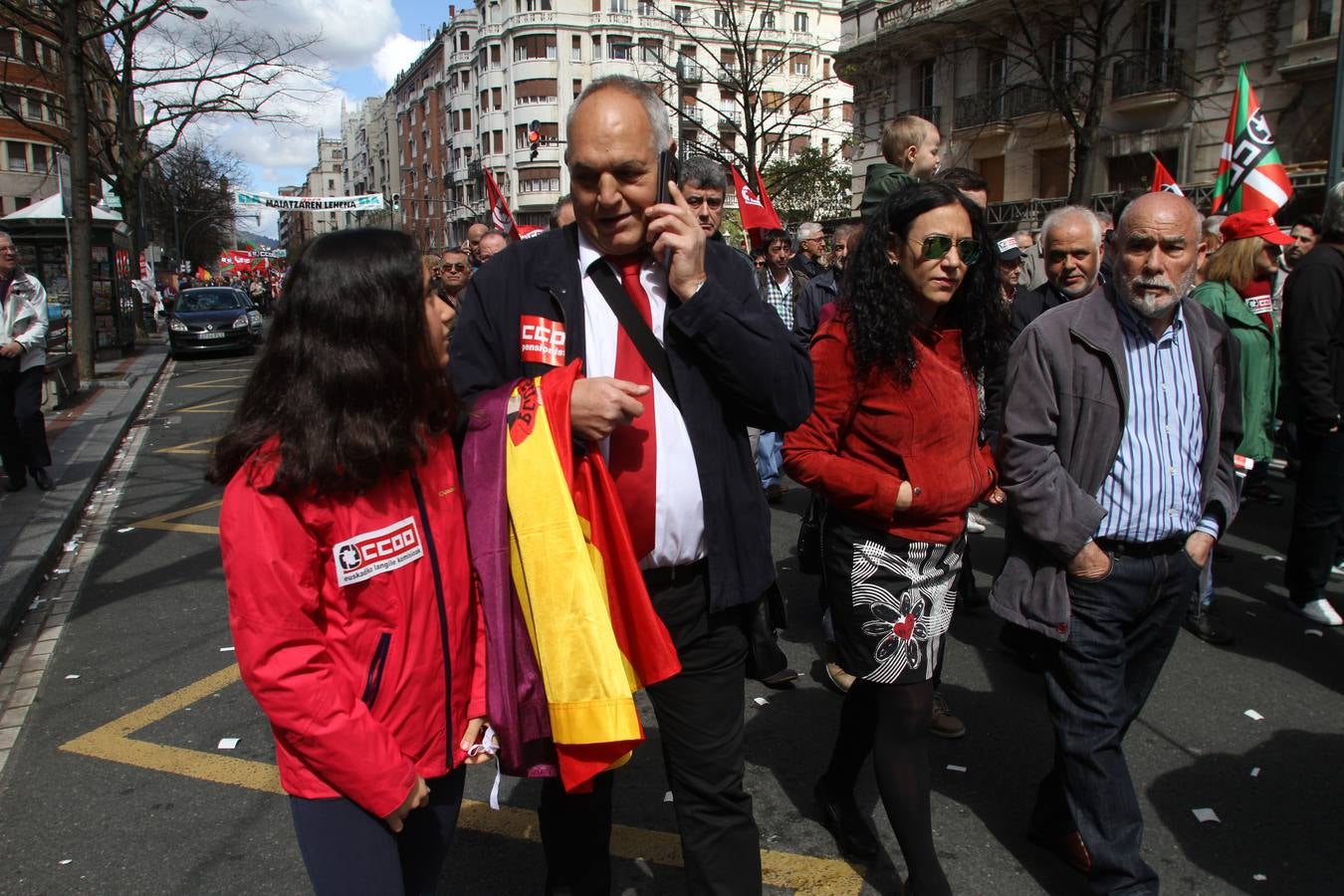 Los sindicatos vascos salen a la calle el 1 de mayo