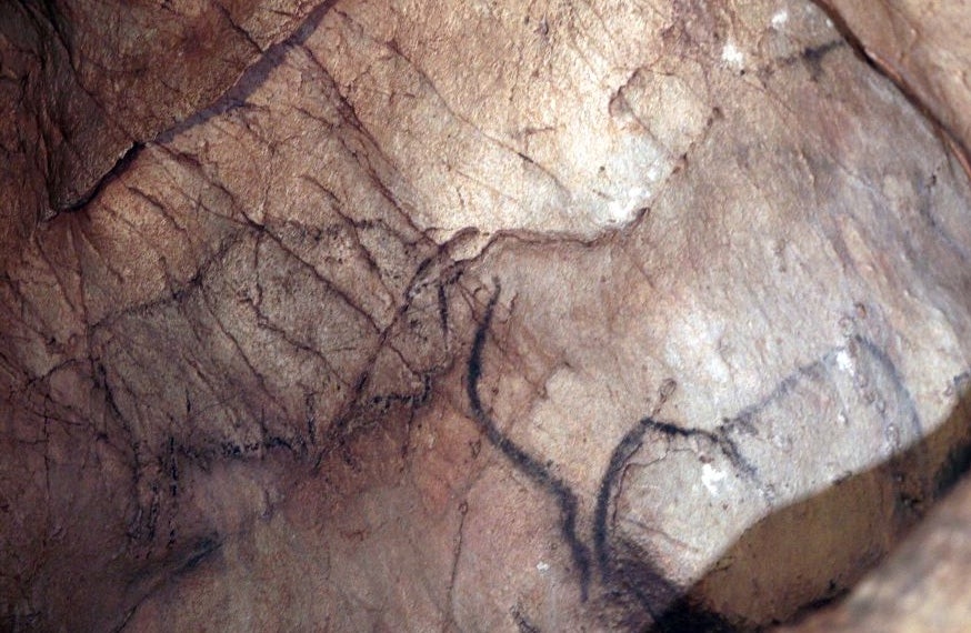 Arte rupestre en la Cueva del Castillo (Puente Viesgo)