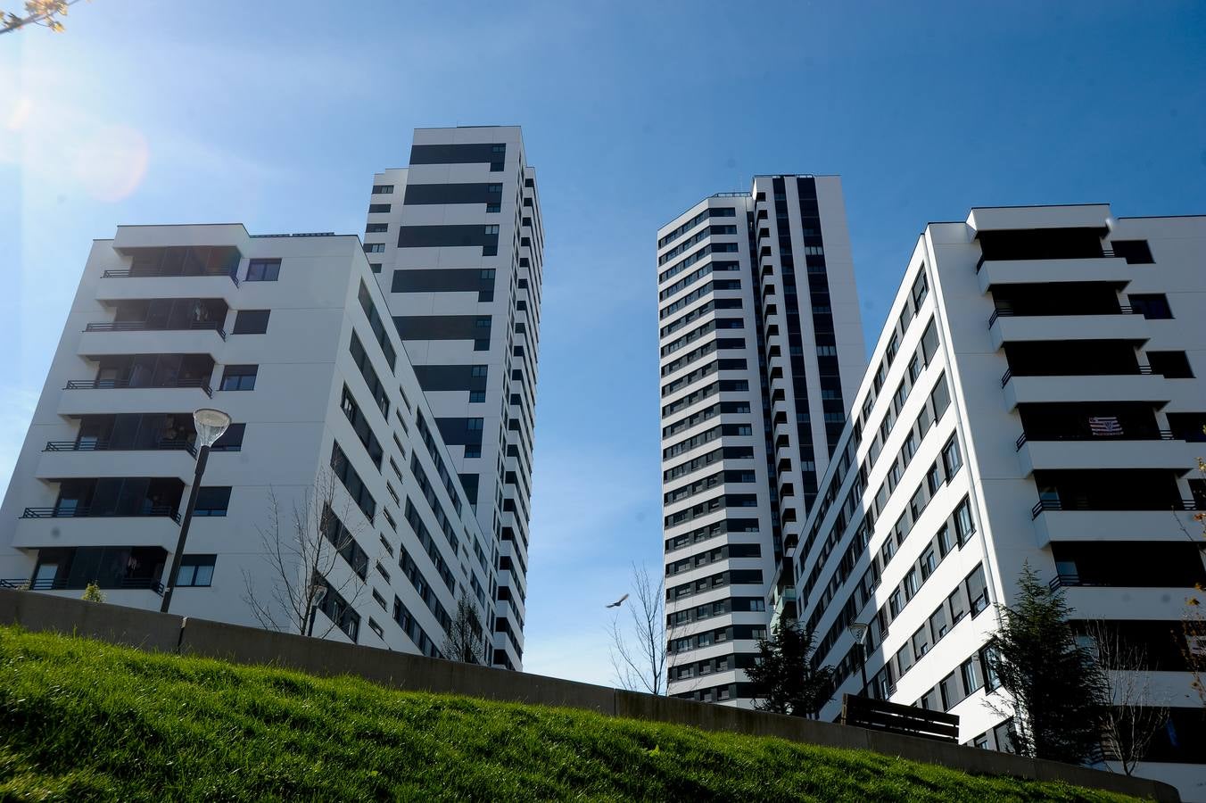 Garrellano, un barrio de Bilbao de altura