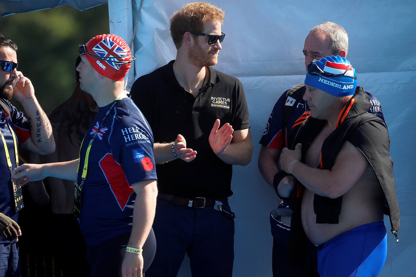 El príncipe Enrique, orgulloso fundador de los Juegos Invictus