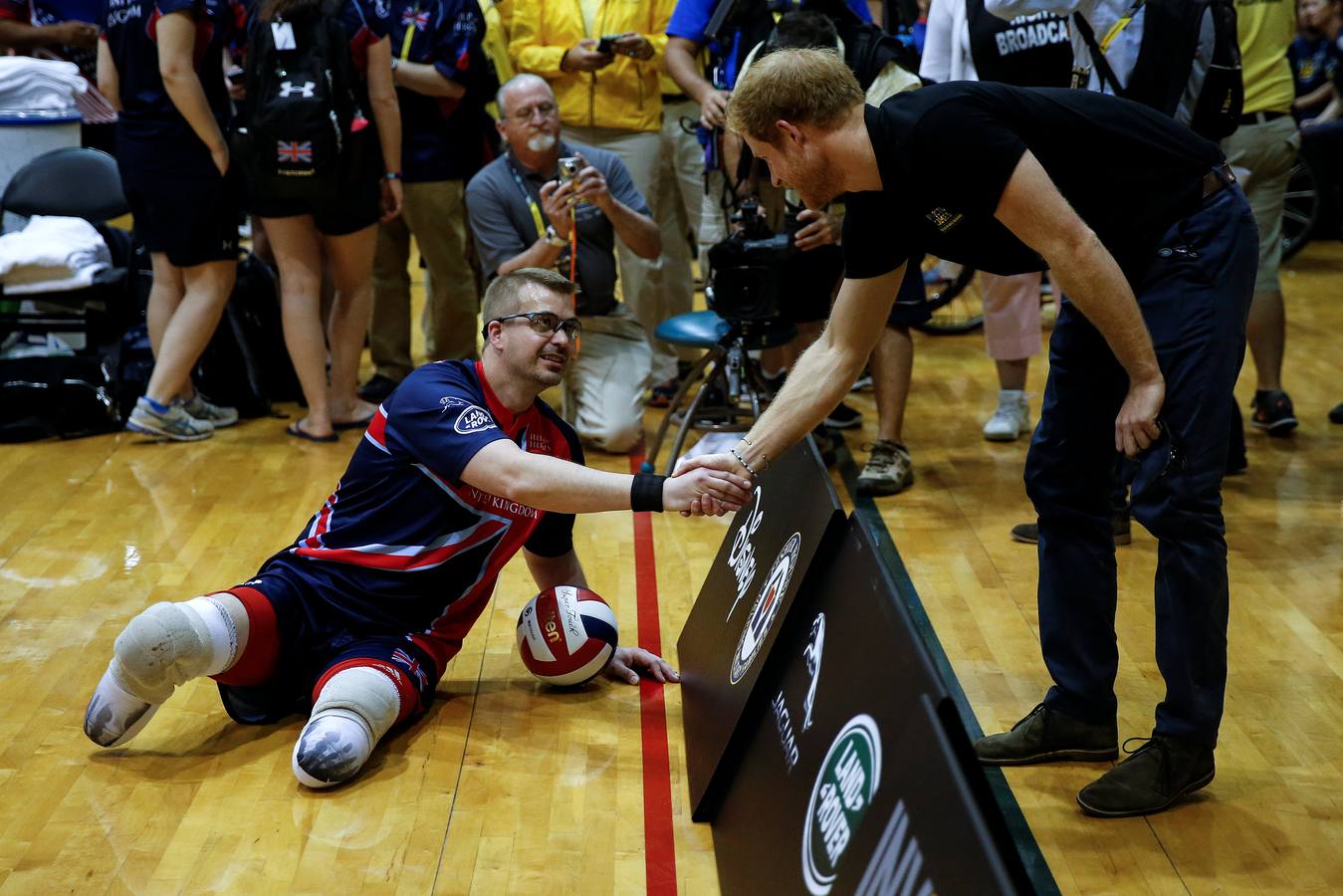 El príncipe Enrique, orgulloso fundador de los Juegos Invictus