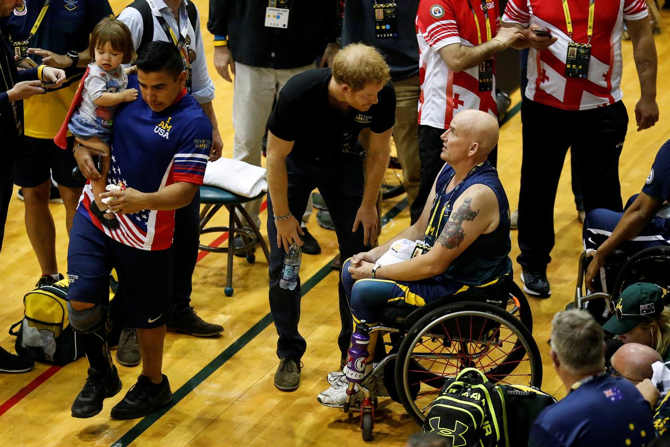 El príncipe Enrique, orgulloso fundador de los Juegos Invictus