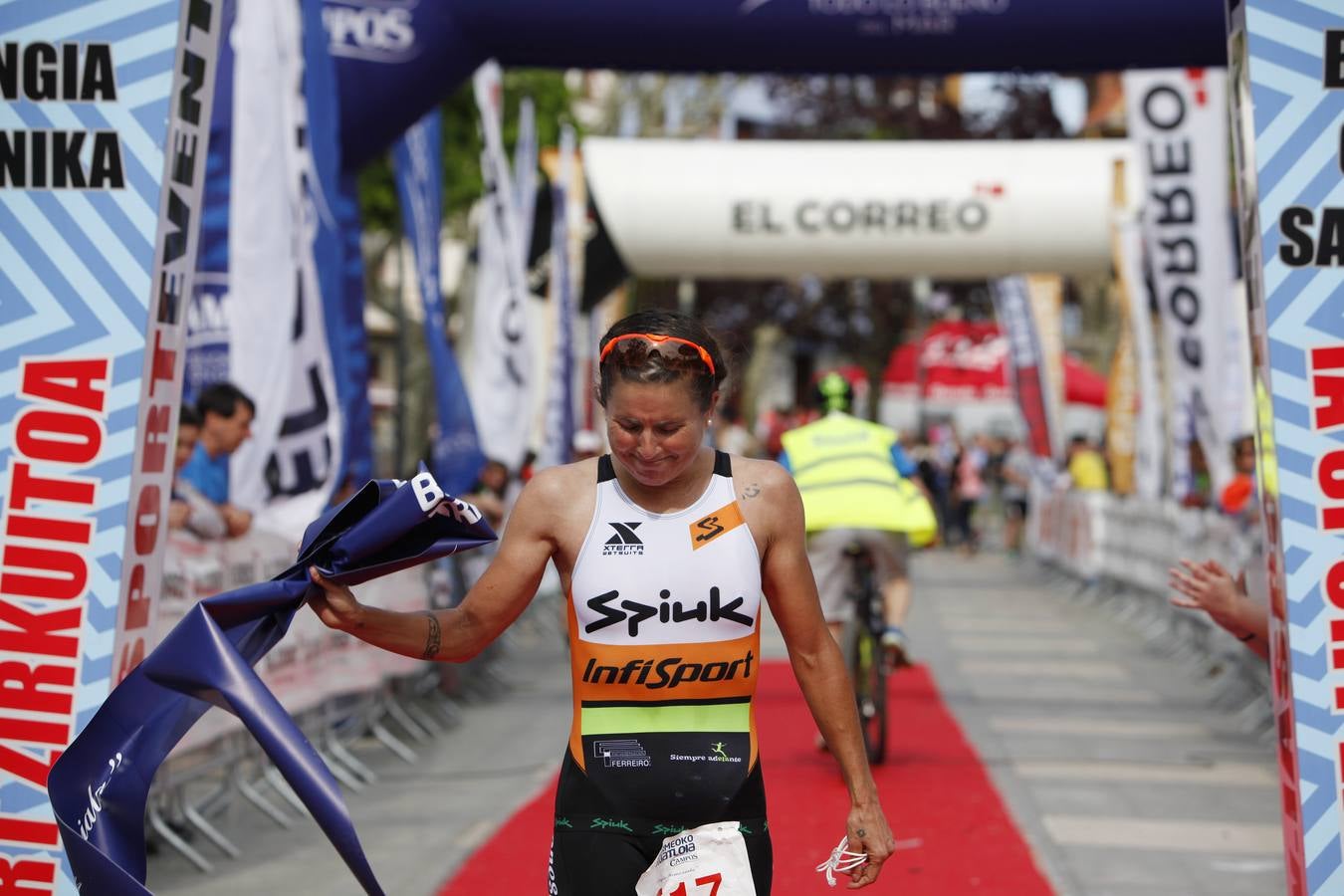 Virginia Berasategui vuelve al triatlón en Bermeo