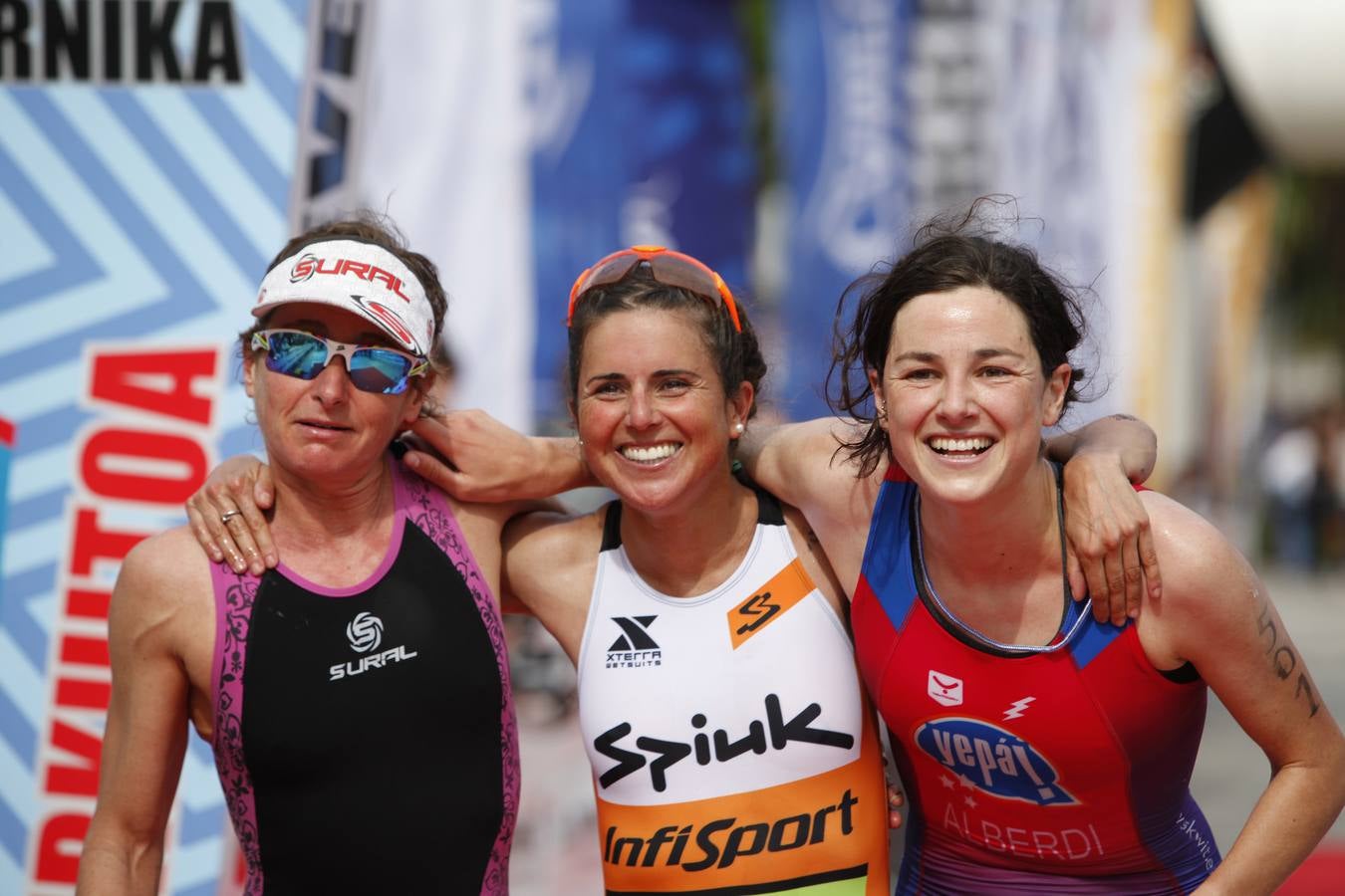 Virginia Berasategui vuelve al triatlón en Bermeo