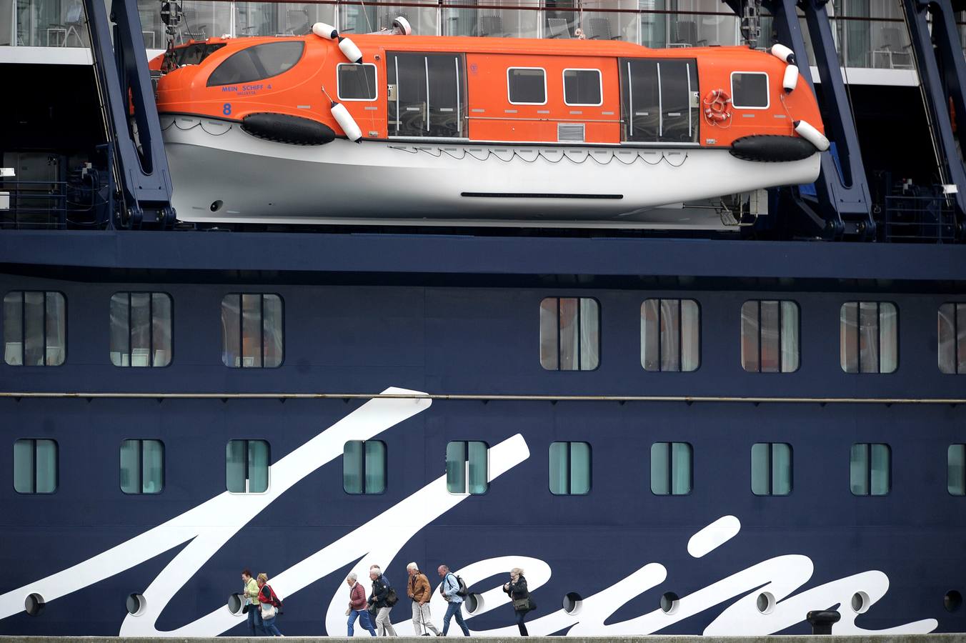 Cerca de 5.000 cruceristas llegan a Getxo